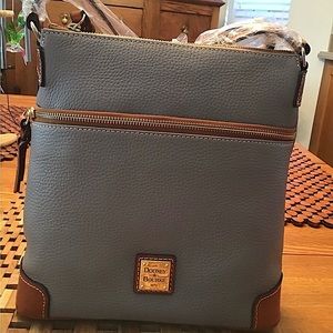 DOONEY & BOURKE PEBBLE LEATHER CROSSBODY